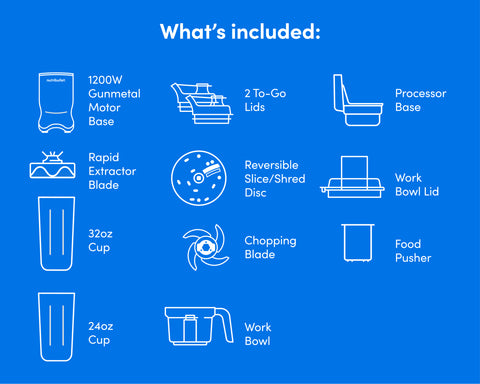 nutribullet® Ultra Plus+ 2-in-1 Compact Kitchen System